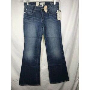 Henry & Belle Women's Size 26 Lila Flare Leg Jeans Denim Flap Pocket 100% Cotton